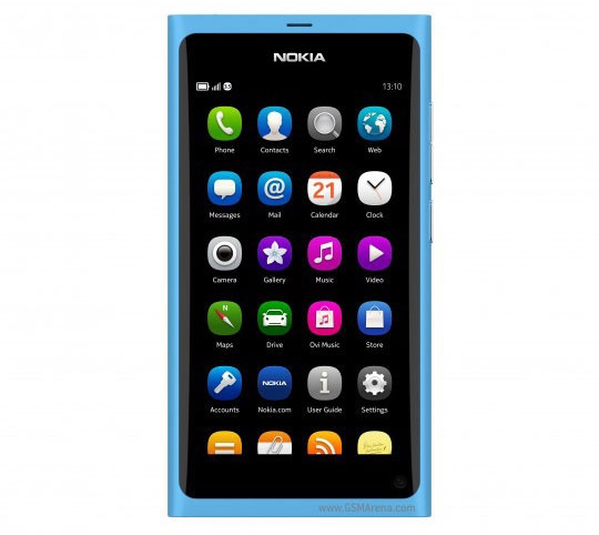 Nokia N9, вид сперди