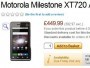 Motorola MILESTONE XT720 - в продаже со 2 июля по цене 545 евро
