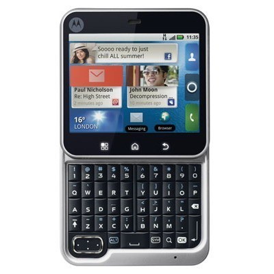 Motorola FlipOut появится в июле по цене 350 евро