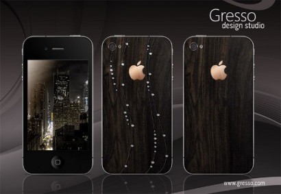 Gresso представила дизайнерскую модификацию Apple iPhone 3GS и Apple iPhone 4