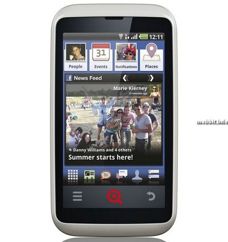 INQ Cloud Touch и Cloud Q - два Facebook-ориентированных смартфона