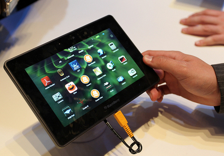 MWC 2011: RIM рассказала о модификациях планшета BlackBerry PlayBook