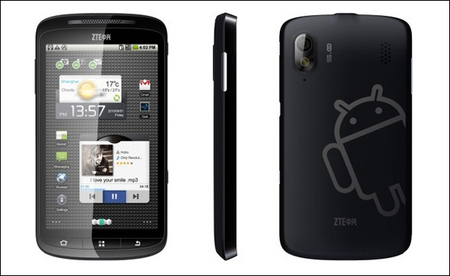 MWC 2011: смартфон ZTE Skate с 4,3-дюймовым дисплеем