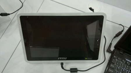 CeBIT 2011:  Планшеты MSI с Windows и Android 3.0 на базе AMD Fusion и NVIDIA Tegra 2
