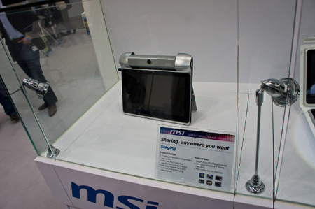 CeBIT 2011: планшеты MSI WindPad 100A на Android и MSI Staging со встроенным проектором