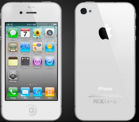 Белый iPhone 4 появится в апреле
