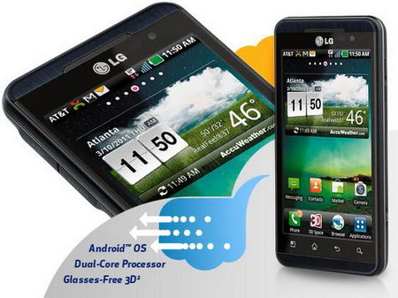 LG Thrill 4G с 3D-картинкой представлен в США