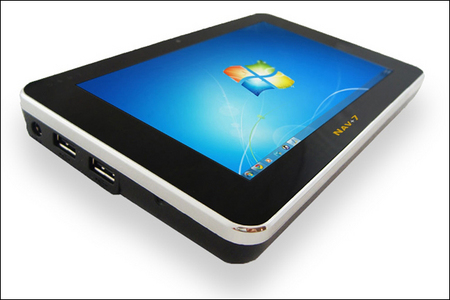 Netbook Navigator Nav7: 7-дюймовый планшет п/у Windows 7
