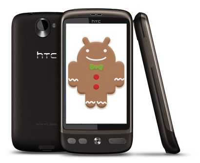 HTC Desire получит Android Gingerbread в апреле/мае