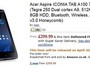 Компактный планшет Acer появится через 2 недели