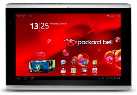 Packard Bell Liberty Tab: 10-дюймовый планшет п/у Android 3.0
