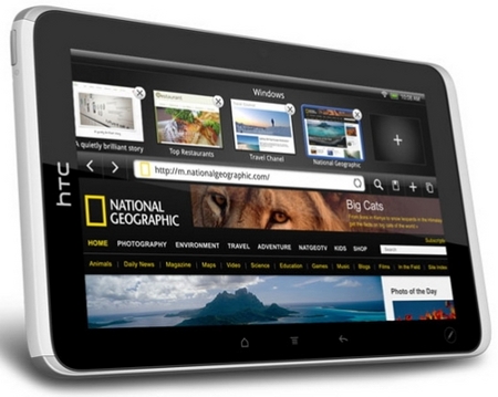 Планшет HTC Flyer получит Android 3.0 вскоре после выпуска