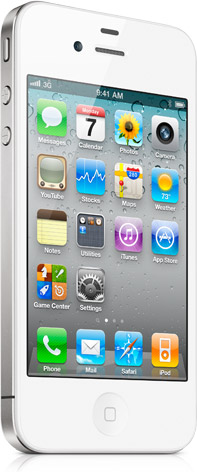 Разобранный белый iPhone 4 показал видоизмененные сенсоры