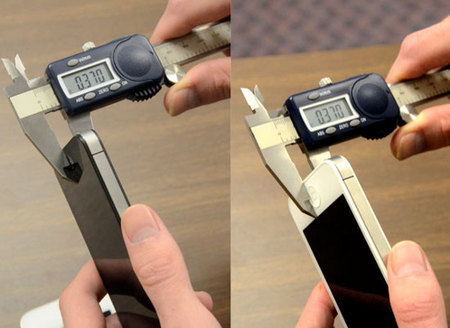 Версия: белый iPhone 4 не толще черного