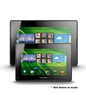 10-дюймовый планшет BlackBerry PlayBook рассекретили в самолете