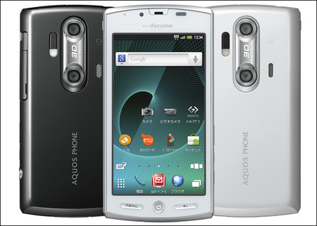 Sharp Aquos Phone SH-12C: смартфон с поддержкой 3D-контента
