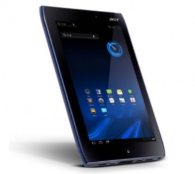 Планшет Acer Iconia Tab A100 отложен из-за проблем совместимости Android 3.0