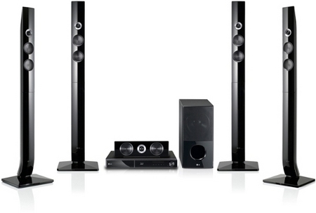 В России вышел домашний Blu-ray 3D кинотеатр LG HB906TA