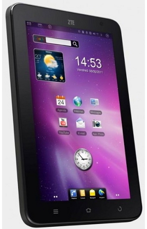 Недорогой планшет ZTE Light Plus с Android Gingerbread