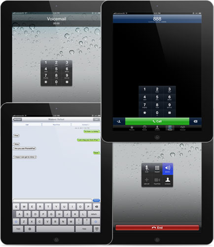 Исламские хакеры превратили iPad 3G в полноценный телефон