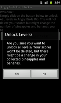 Новый троянец для Android распространяется через Angry Birds Rio Unlock
