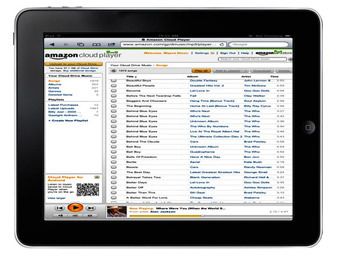 Облачный плеер Amazon стал доступен на iPad