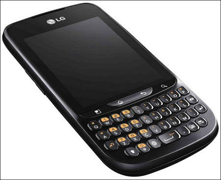 LG Optimus Pro: бизнес-смартфон на платформе Android 2.3