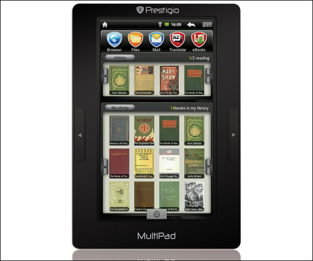 Prestigio MultiPad 3074B: бюджетный Android-планшет с 7-дюймовым дисплеем