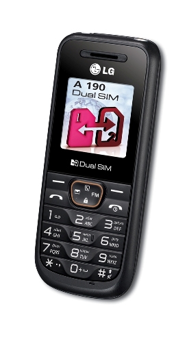 Dual-SIM телефон LG A190 дешевле 1300 рублей
