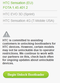 HTC запустила сервис для разблокировки загрузчиков смартфонов