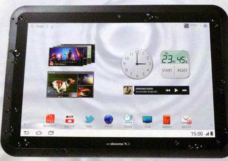 Fujitsu готовит водостойкий планшет с Android 3.2