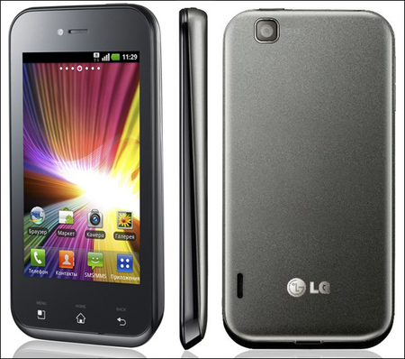 LG Optimus SOL: «гуглофон» с 3,8-дюймовым дисплеем
