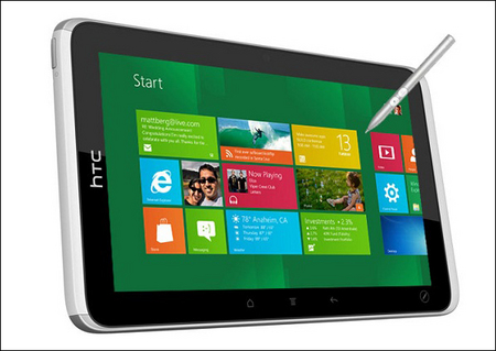 НТС разрабатывает планшет п/у Windows 8