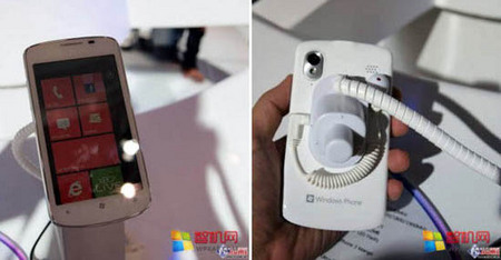 ZTE показала свой первый Windows Phone Mango смартфон Tania