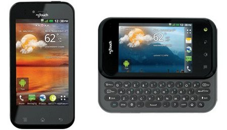 Android смартфоны T-Mobile myTouch и myTouch Q выйдут к праздникам
