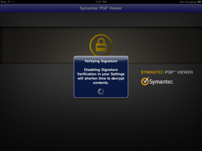 Информация на iPad под защитой DLP-решения от Symantec