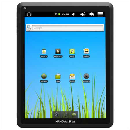 Archos Arnova 9 G2: Android-планшет с 9,7-дюймовым дисплеем