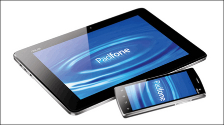 Гибридный планшет ASUS PadFone получит процессор Qualcomm Snapdragon S4