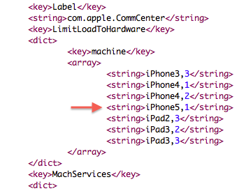 В iOS 5.1 Beta обнаружены упоминания новых модификаций iPhone, iPad и Apple TV