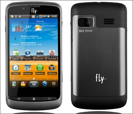 Fly Blackbird: смартфон с поддержкой двух сим-карт