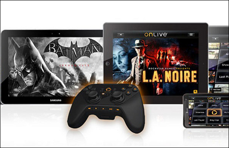 Игровой сервис OnLive пришёл на смартфоны и планшеты