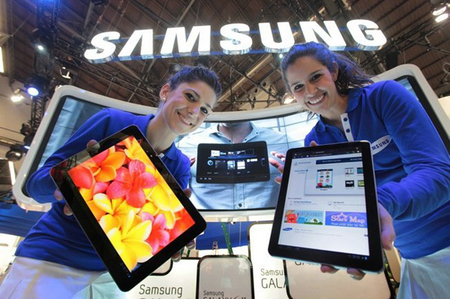 Samsung готовит 11,6-дюймовый планшет с дисплеем высокого разрешения