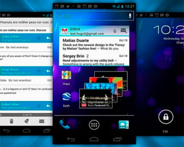 Google ввела общие стандарты интерфейса для Android 4.0