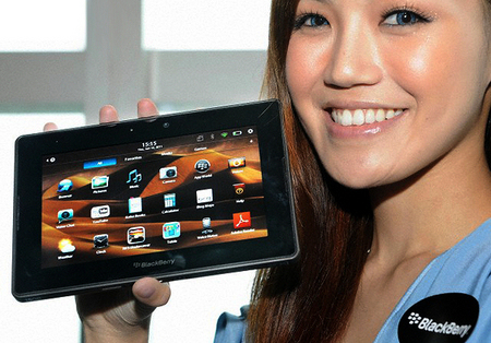 RIM готовит новые модели планшета BlackBerry PlayBook