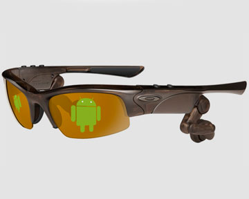 Google представит электронные очки на базе Android к концу  2012 года