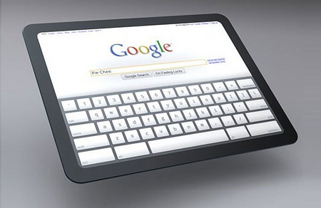 Google, возможно, представит планшет в апреле