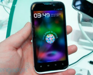 ZTE представила 4-ядерный Android-смартфон Era