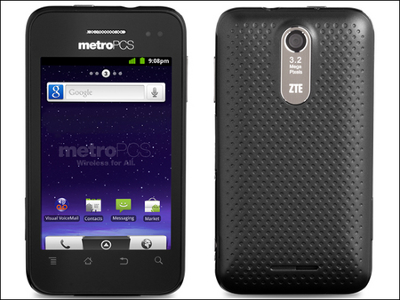 ZTE Score M: недорогой смартфон п/у Android 2.3