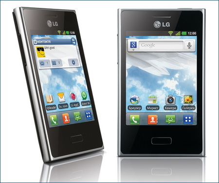 LG представляет в России смартфон Optimus L3