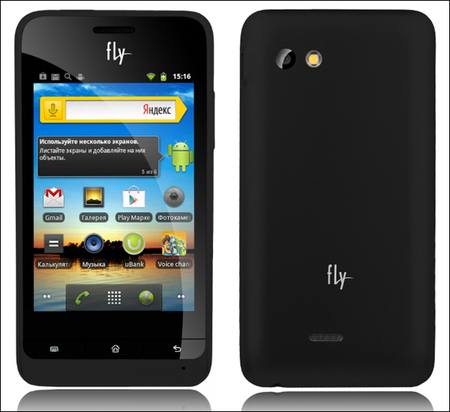 Fly IQ240 Whizz: смартфон начального уровня с поддержкой двух сим-карт
